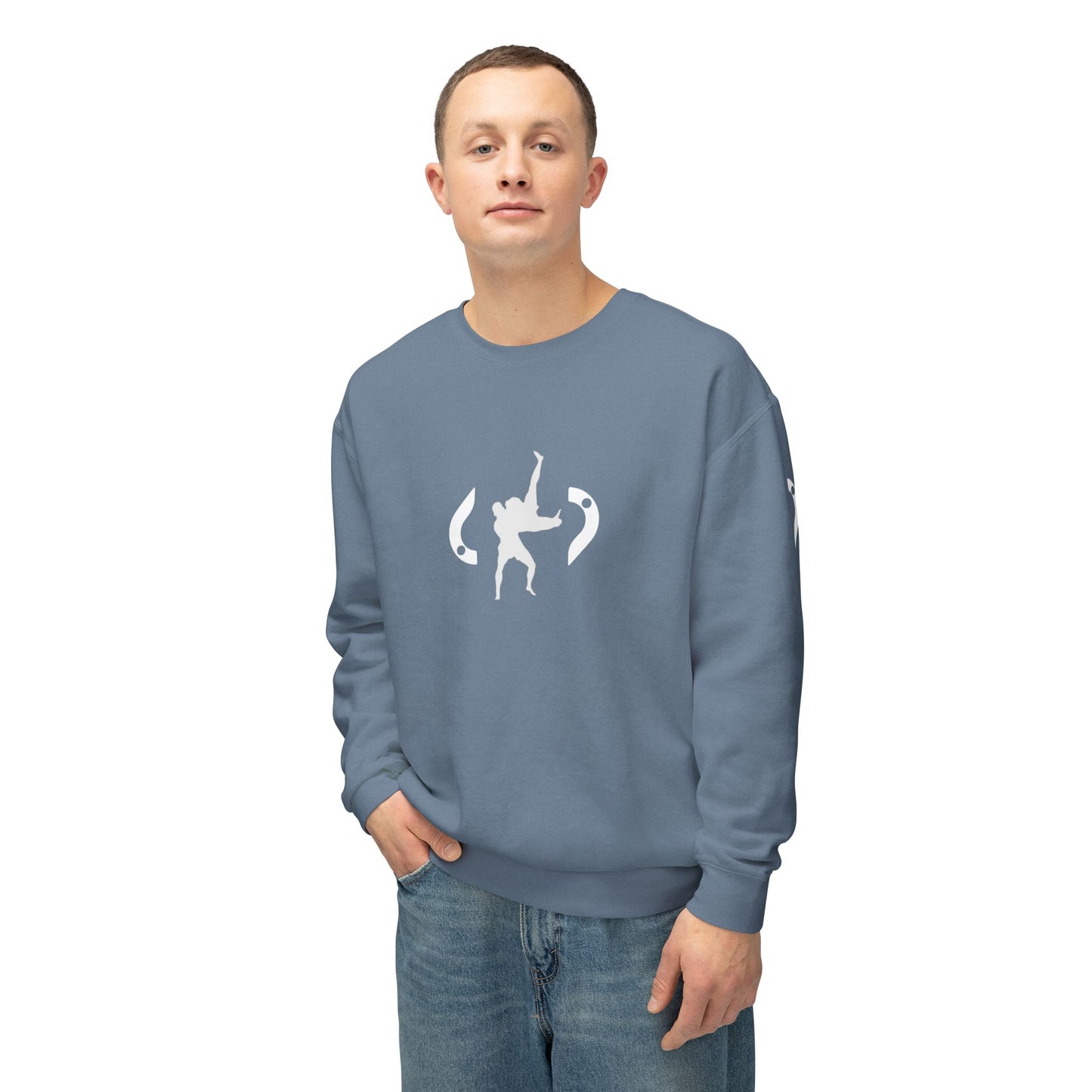 ZERO Throw Unisex Lightweight Crewneck Sweatshirt