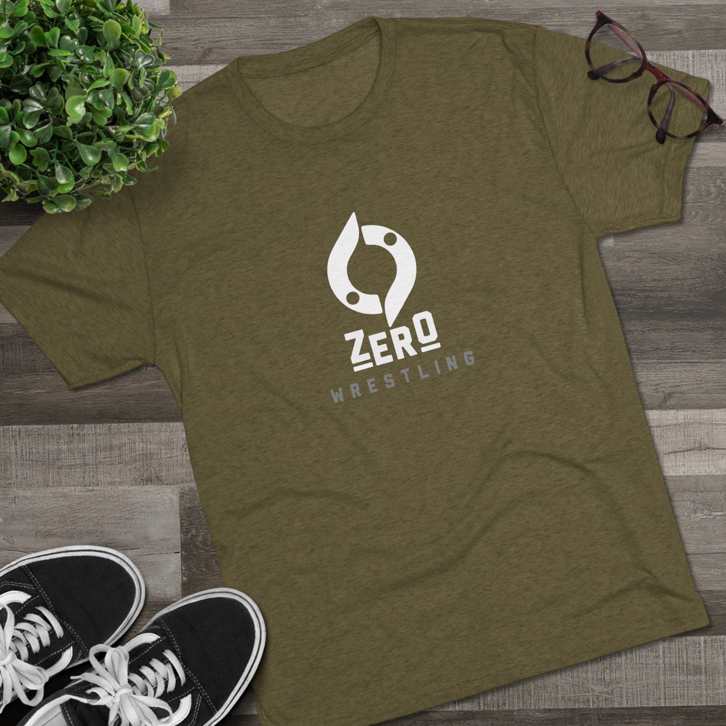 ZERO Unisex Tri-Blend Crew Tee