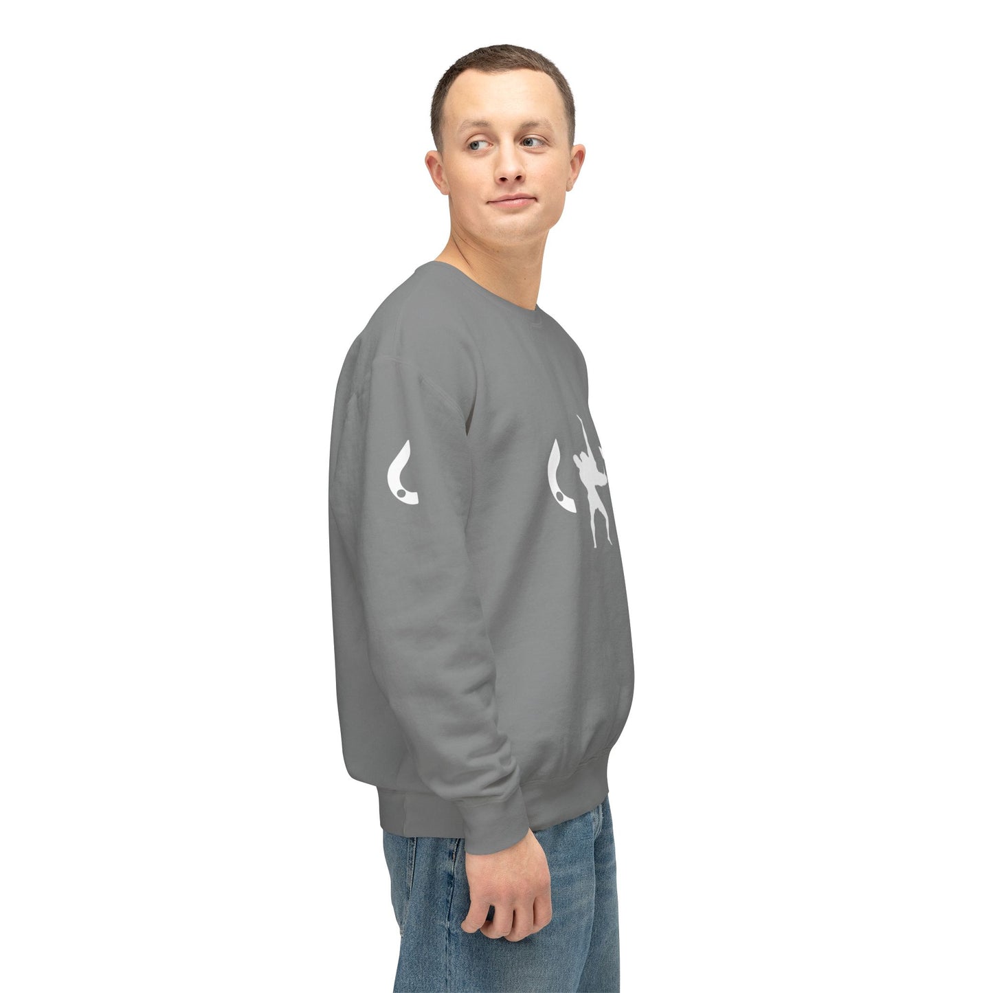 ZERO Throw Unisex Lightweight Crewneck Sweatshirt