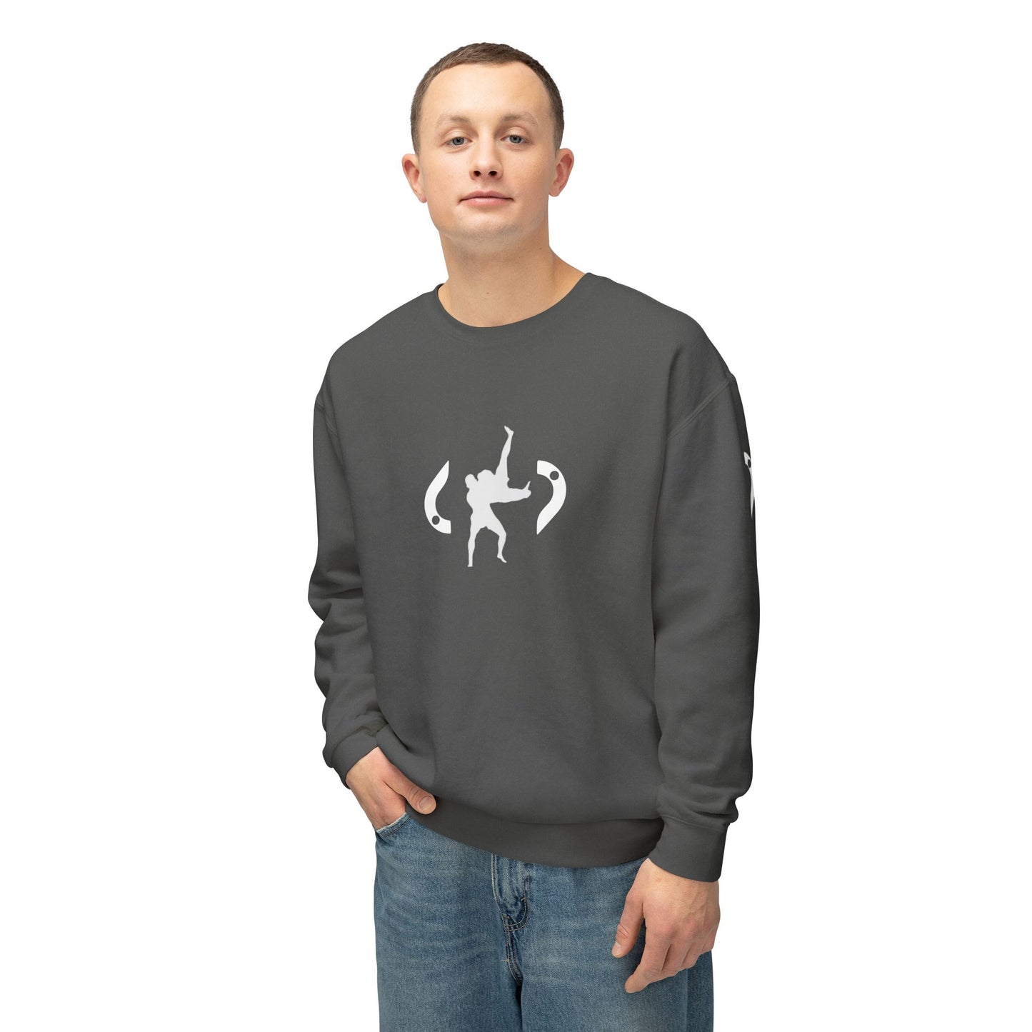ZERO Throw Unisex Lightweight Crewneck Sweatshirt