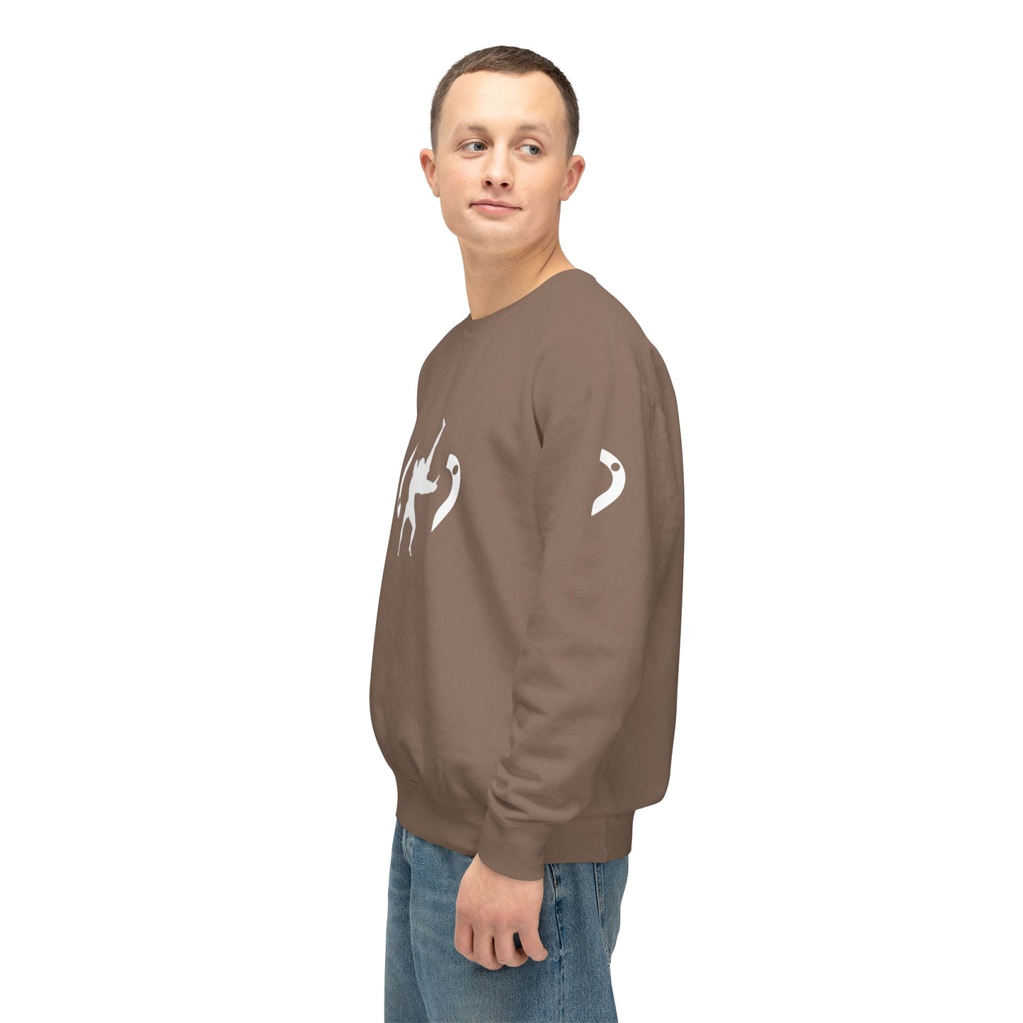 ZERO Throw Unisex Lightweight Crewneck Sweatshirt