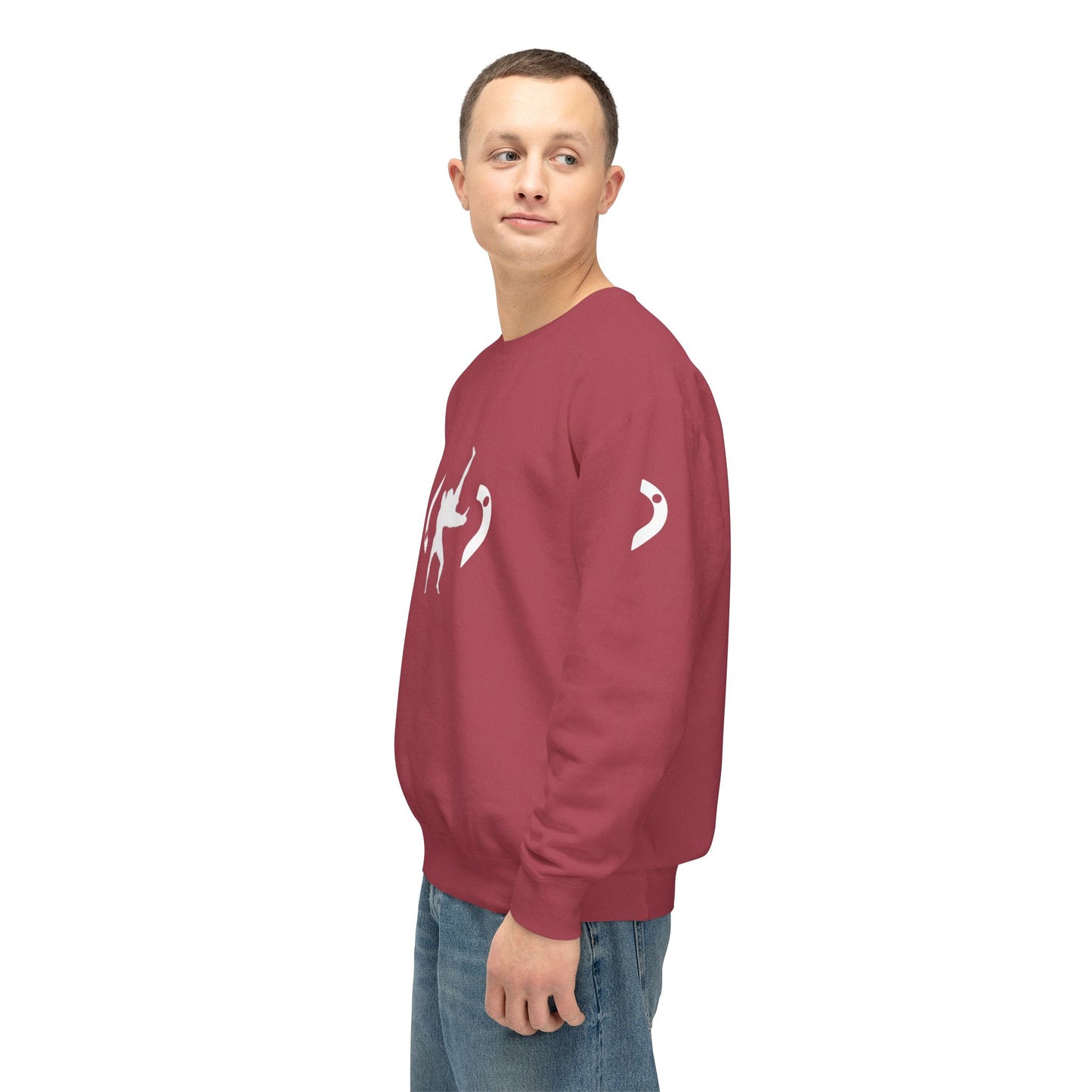ZERO Throw Unisex Lightweight Crewneck Sweatshirt