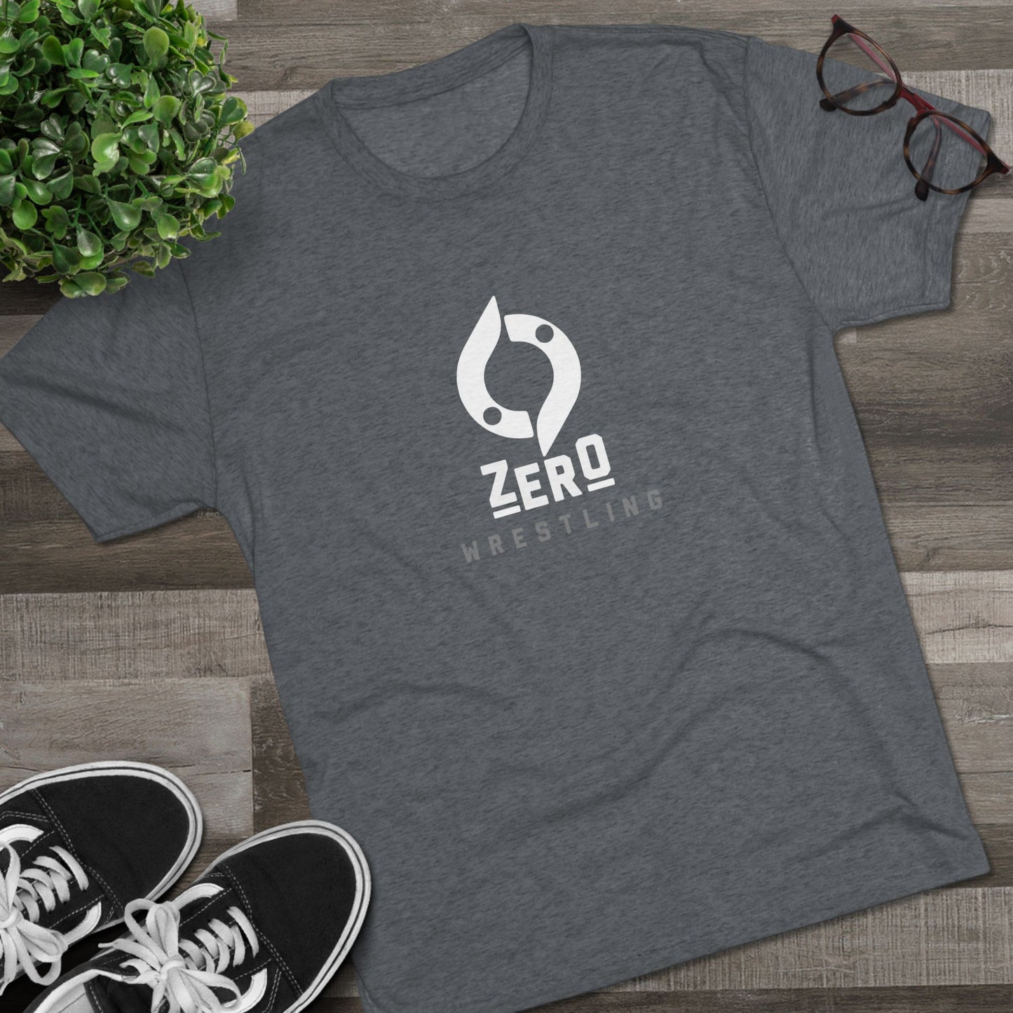 ZERO Unisex Tri-Blend Crew Tee