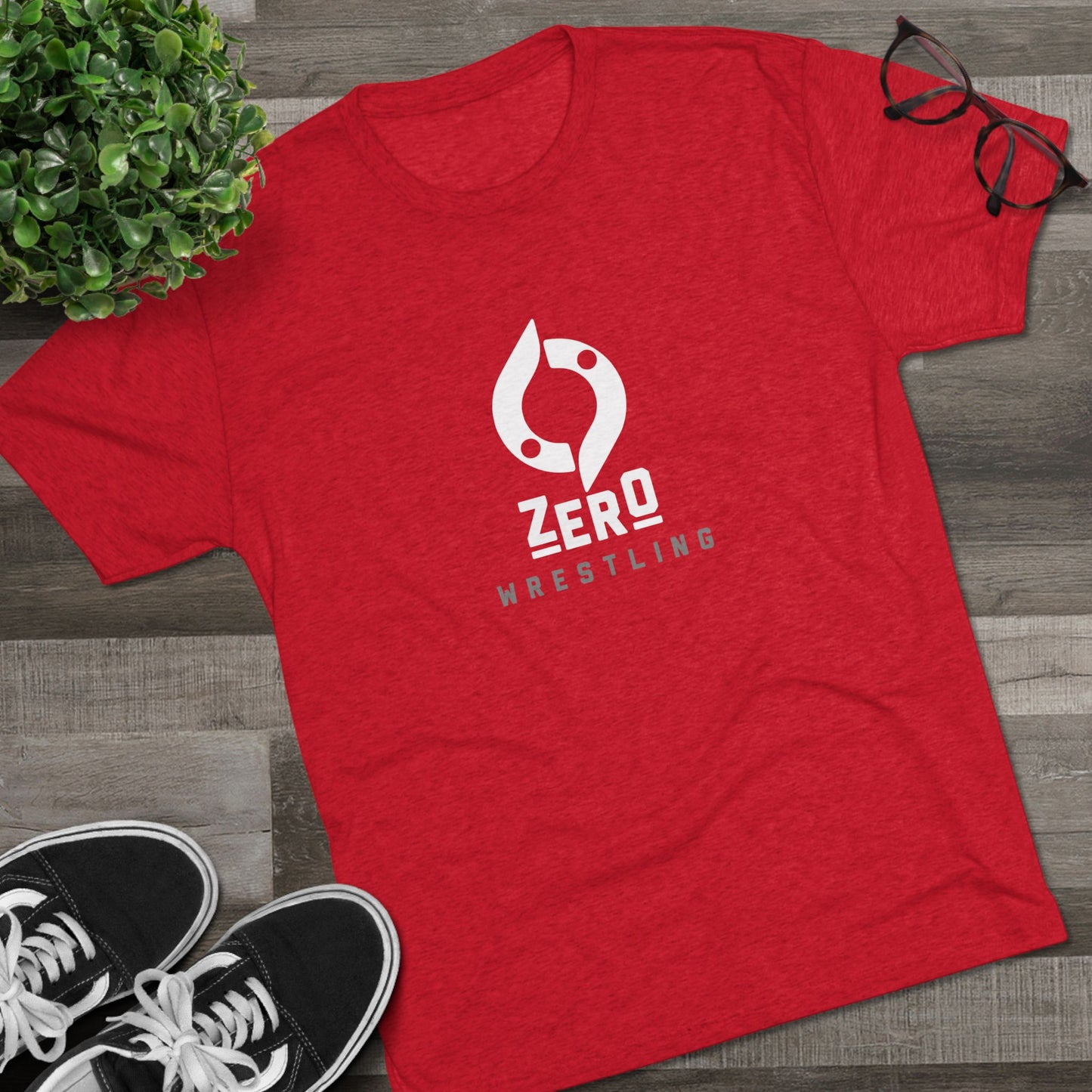 ZERO Unisex Tri-Blend Crew Tee