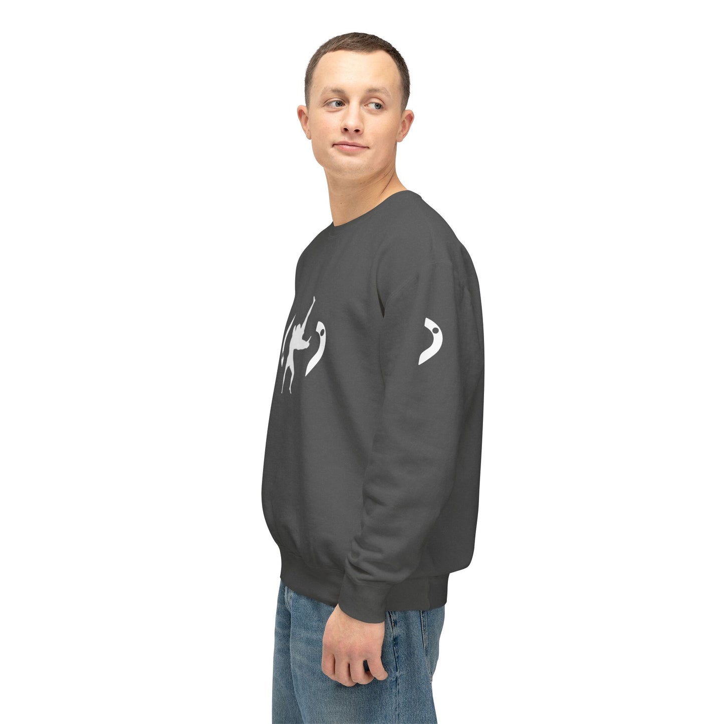 ZERO Throw Unisex Lightweight Crewneck Sweatshirt