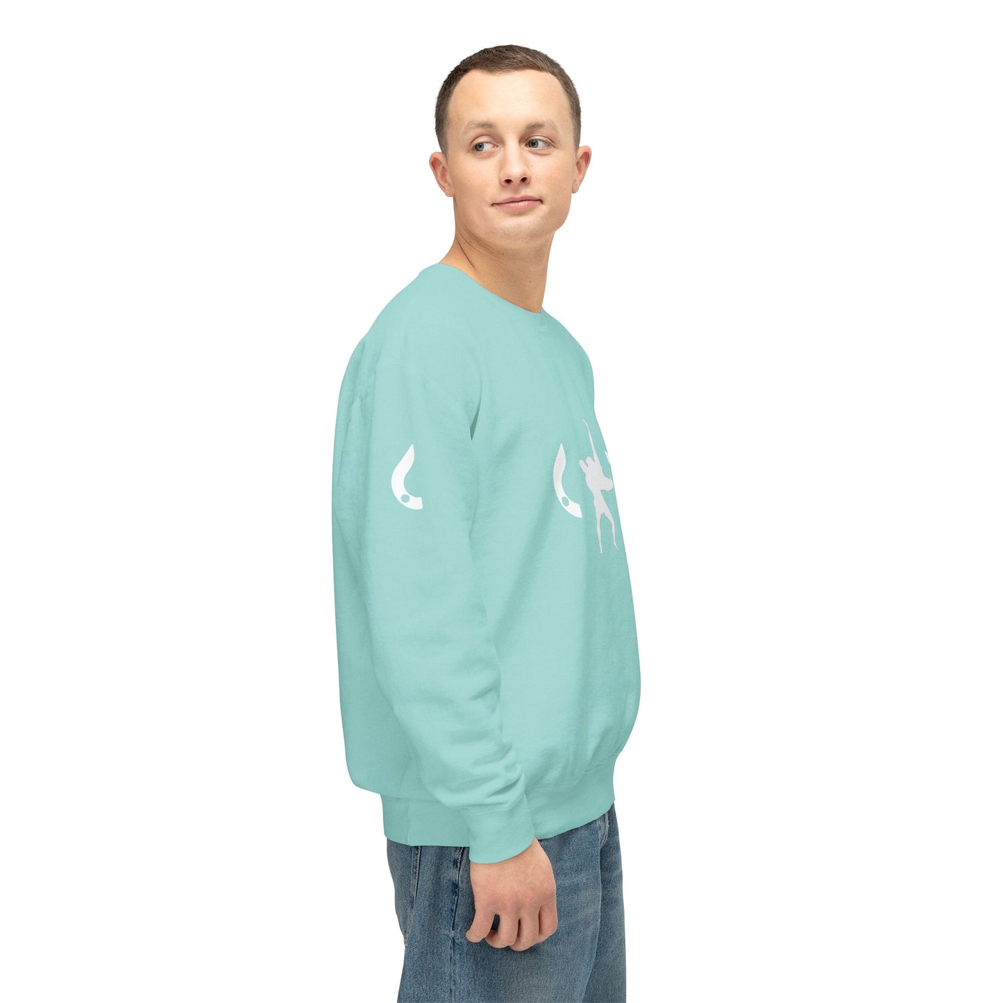 ZERO Throw Unisex Lightweight Crewneck Sweatshirt