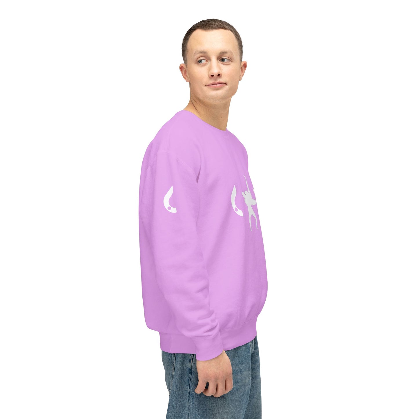 ZERO Throw Unisex Lightweight Crewneck Sweatshirt