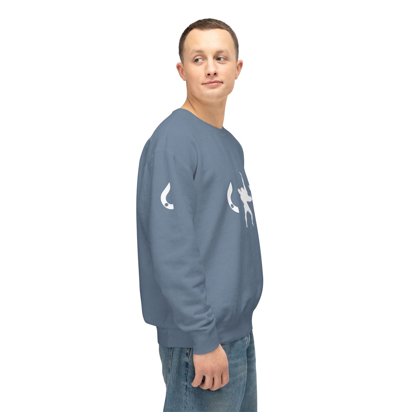 ZERO Throw Unisex Lightweight Crewneck Sweatshirt