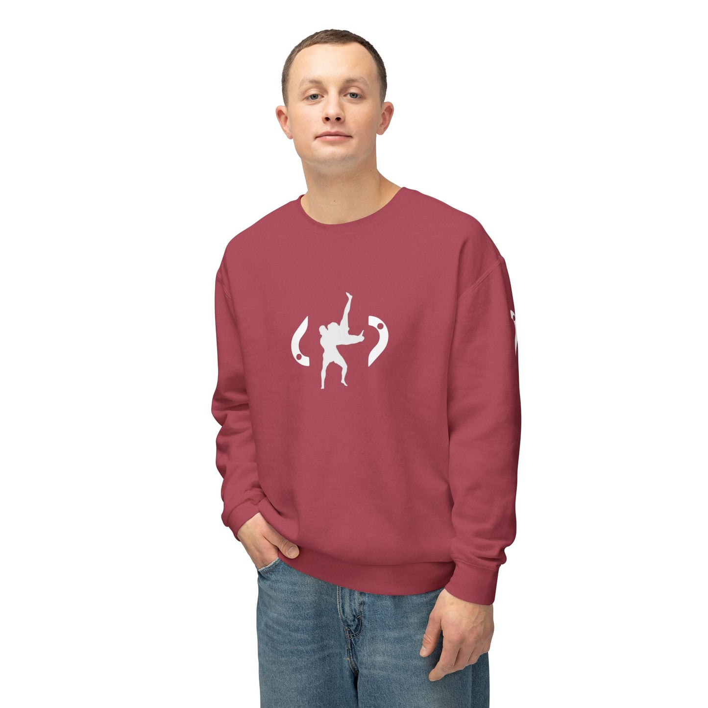 ZERO Throw Unisex Lightweight Crewneck Sweatshirt