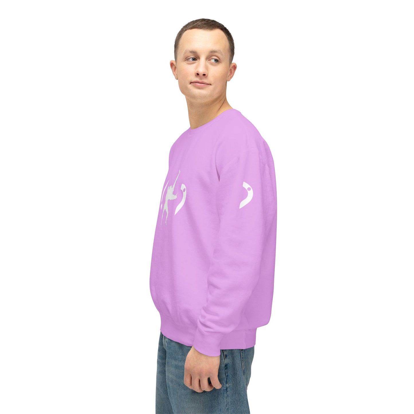 ZERO Throw Unisex Lightweight Crewneck Sweatshirt