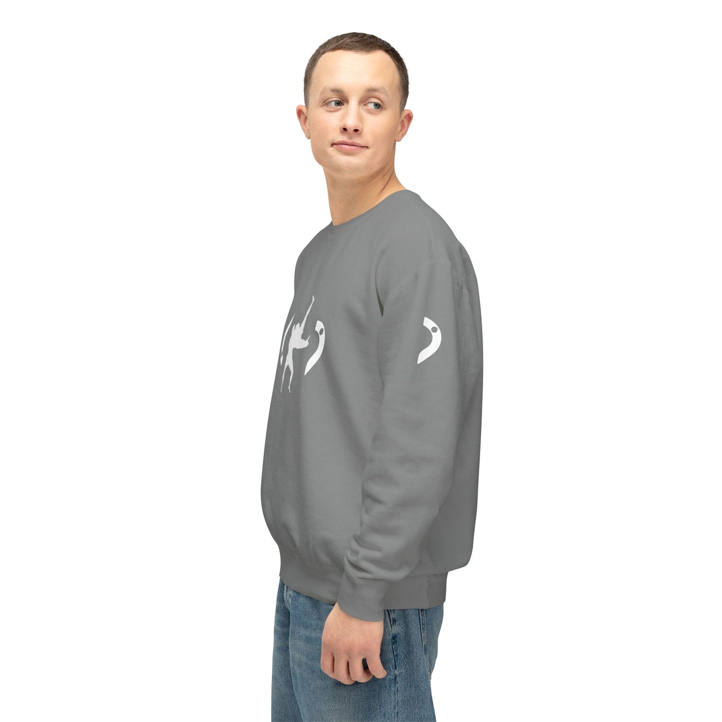 ZERO Throw Unisex Lightweight Crewneck Sweatshirt
