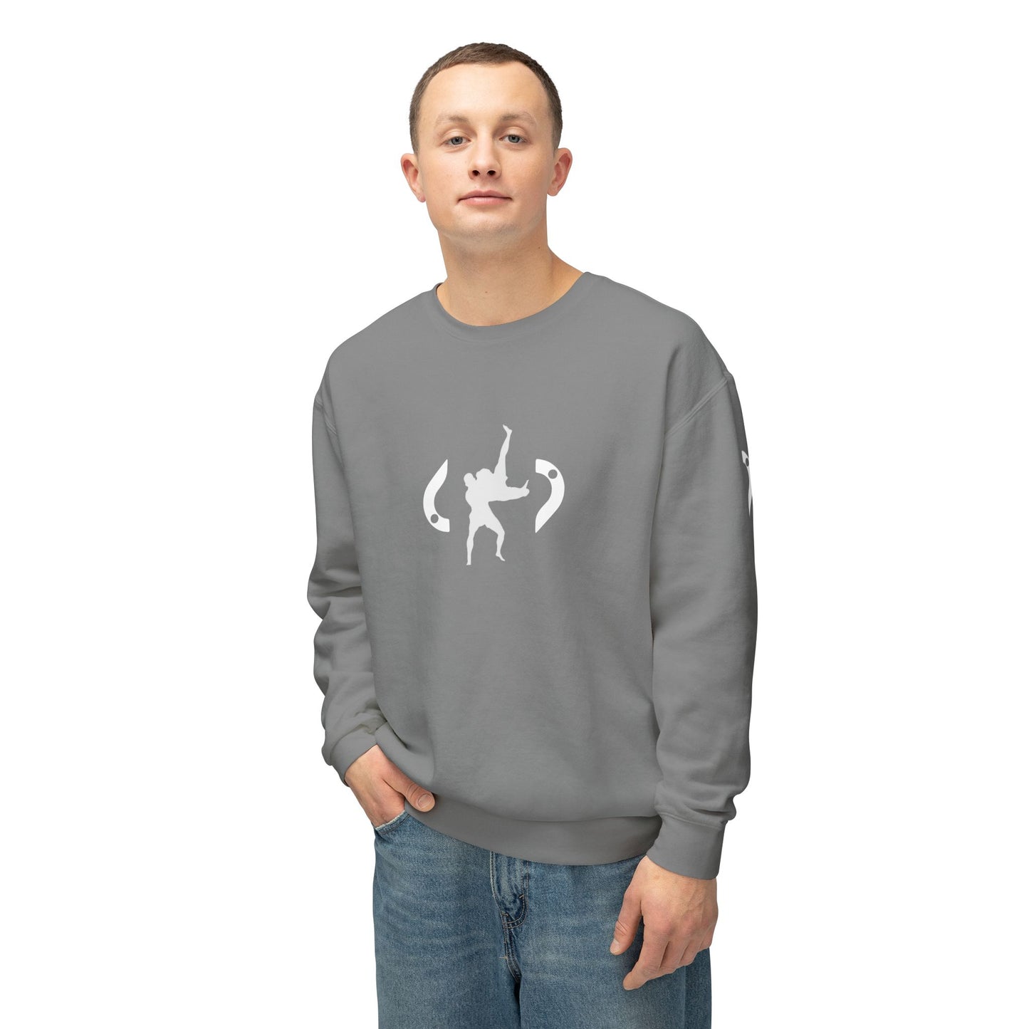 ZERO Throw Unisex Lightweight Crewneck Sweatshirt