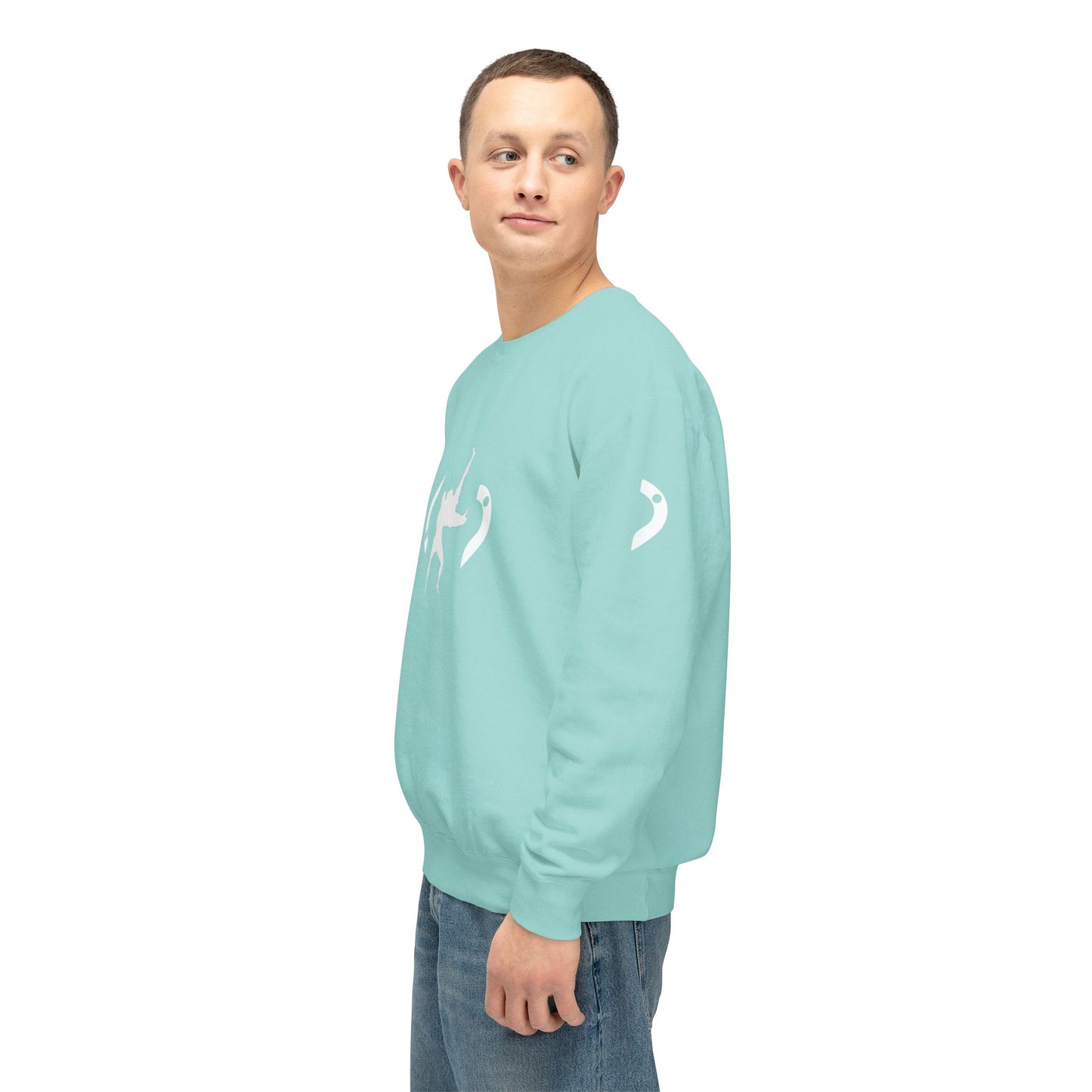 ZERO Throw Unisex Lightweight Crewneck Sweatshirt