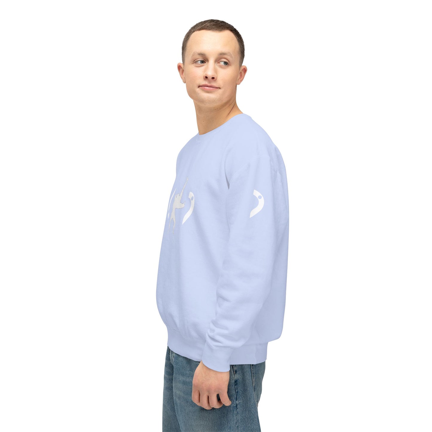 ZERO Throw Unisex Lightweight Crewneck Sweatshirt